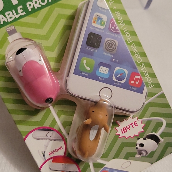 NEW Cord Bytes Cable Protectors & 4 Pc Cable Ties - Picture 6 of 15